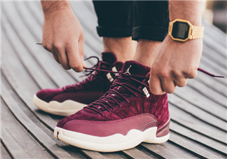 air jordan 12 bordeaux紅酒配色上腳效果怎么樣？