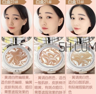 水粉霜色號怎么選？水粉霜色號試色