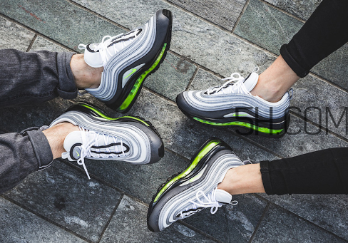nike air max 97 neon配色上腳效果怎么樣？