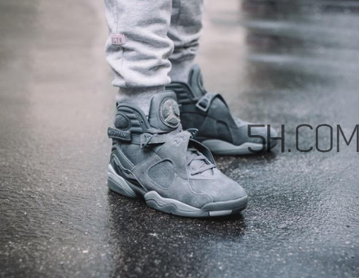 air jordan 8 retro cool grey上腳效果怎么樣？