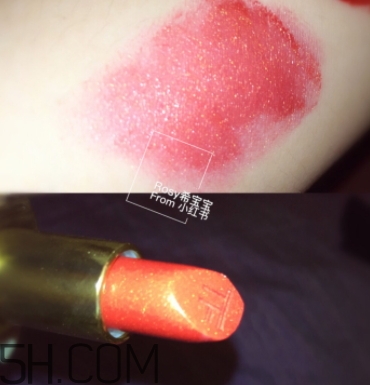 錦鯉色口紅是什么顏色？錦鯉色口紅試色