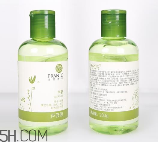 法蘭琳卡蘆薈膠怎么用？法蘭琳卡蘆薈膠有幾種？