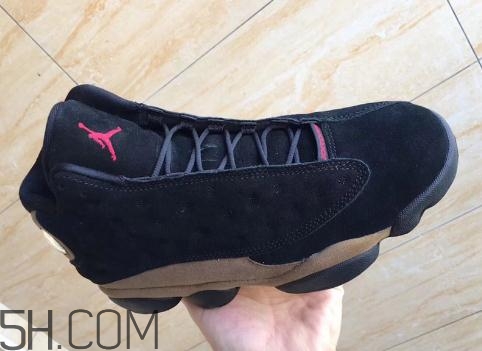 air jordan 13 olive麂皮橄欖配色上腳效果怎么樣？
