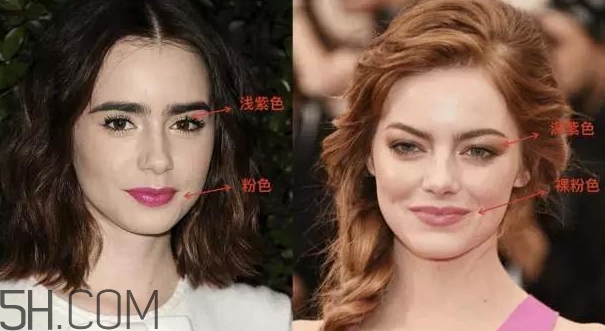 眼影和口紅怎么搭配？眼影和口紅搭配