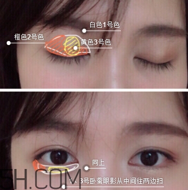 眼影可以畫(huà)臥蠶嗎？什么顏色的眼影適合畫(huà)臥蠶