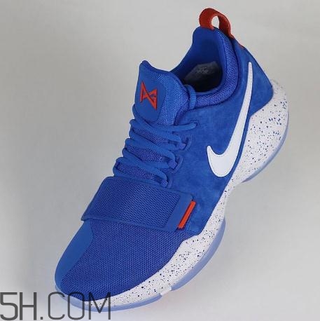 nike pg1 blue suede實(shí)物什么樣？