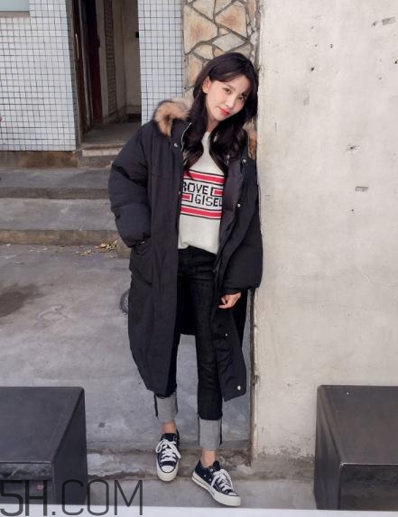 長款棉衣如何搭配？長款棉服搭配圖片