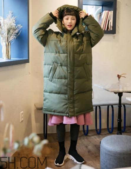 長款棉衣如何搭配？長款棉服搭配圖片