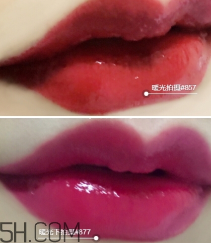 迪奧857和877哪個好看？迪奧857和877試色對比