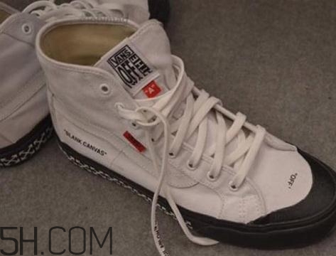 off white與vans聯(lián)名鞋款實(shí)物什么樣？