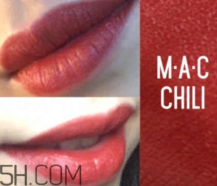kat von d chula和mac chili一樣嗎？試色對比