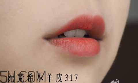 紀梵希304是西柚色嗎？紀梵希小羊皮304和317哪個好看？