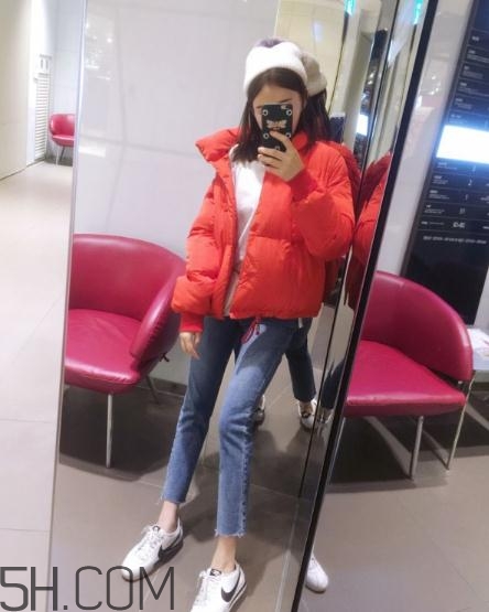 紅色棉襖怎么搭配？紅色棉服搭配圖片