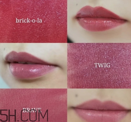 mac twig和brick o la一樣嗎？mac twig和brick o la試色對比