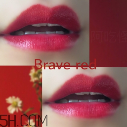 mac brave red是什么紅？mac brave red試色