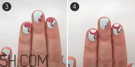 為什么美甲店做的指甲不容易掉？ins火烈鳥(niǎo)美甲圖案教程
