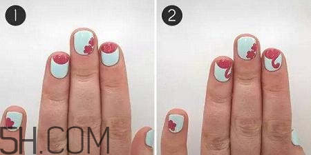 為什么美甲店做的指甲不容易掉？ins火烈鳥(niǎo)美甲圖案教程