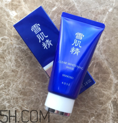 雪肌精美白黑面膜是撕拉面膜嗎？適合什么膚質(zhì)？