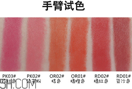 得鮮氣墊口紅色號怎么選？the saem得鮮氣墊口紅試色