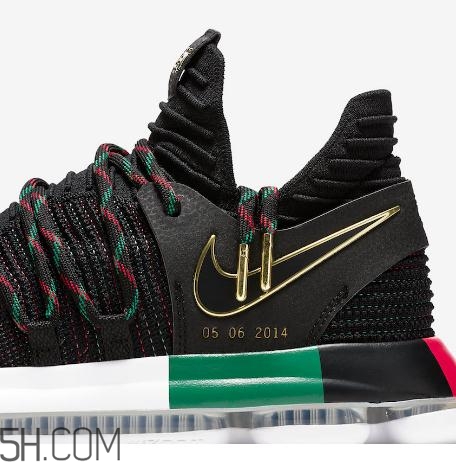 nike kd 10 bhm黑人月配色發(fā)售時間_實物怎么樣？
