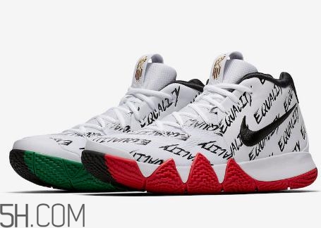 nike kyrie 4 bhm歐文4代黑人月配色發(fā)售時間_實物怎么樣？