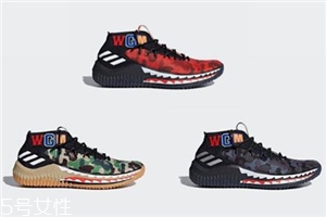 bape與adidas dame 4聯(lián)名有哪幾款_多少錢(qián)？