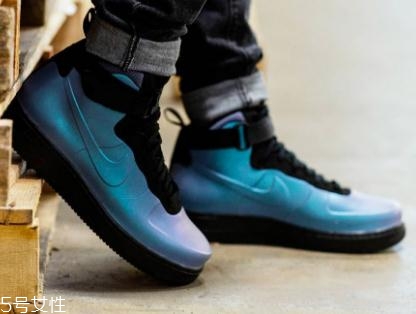 nike air force 1 foamposite噴泡af1上腳效果怎么樣？