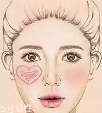 腮紅怎么涂才能避免成為福娃？這些方法要記牢