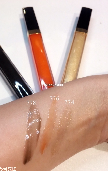 香奈兒可可小姐唇露748什么色？香奈兒水晶糖光透唇釉全試色