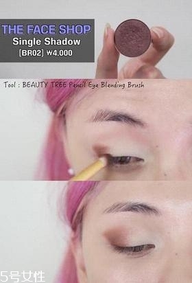 南瓜色眼影怎么畫？南瓜色眼妝畫法教程
