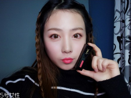 ysl圣羅蘭黑管唇釉哪個(gè)顏色好看？持久度加分