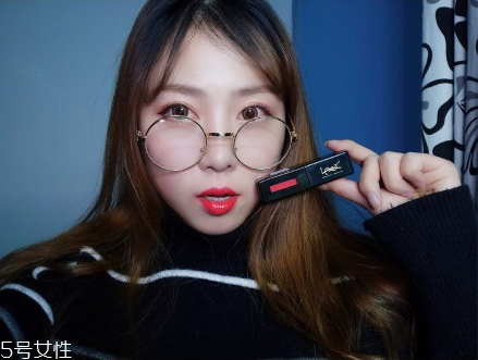 ysl圣羅蘭黑管唇釉哪個(gè)顏色好看？持久度加分