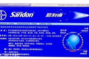 散利痛能和消炎藥一起吃嗎？