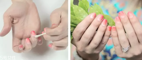 漸變指甲怎么配色？溫暖配色教程