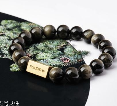金曜石手鏈戴哪只手？金曜石手鏈這樣戴