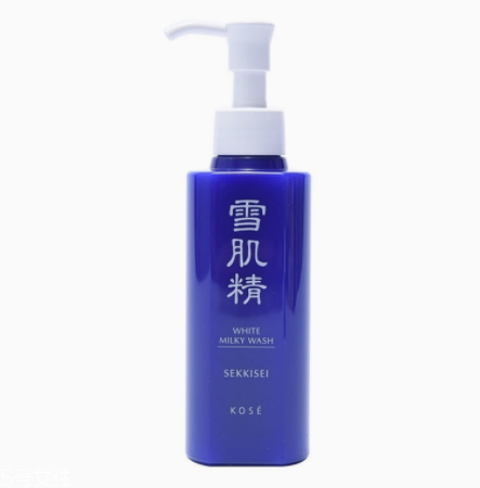 雪肌精洗顏乳適合什么膚質(zhì)？宜油性皮膚