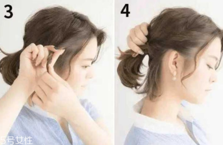 頭發(fā)短怎么扎好看？6個(gè)步驟讓短發(fā)有型又可愛