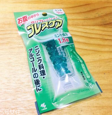 小林制藥口氣清新丸吃幾顆？