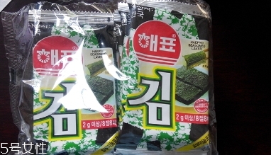 海牌海苔多少錢？韓國海牌海苔好吃嗎？