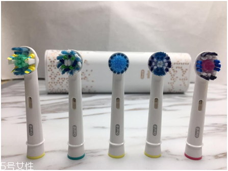歐樂(lè)b電動(dòng)牙刷怎么樣？四個(gè)刷頭很好用