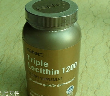 gnc卵磷脂一天吃幾粒？