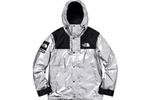supreme聯(lián)名tnf銀色沖鋒衣多少錢？