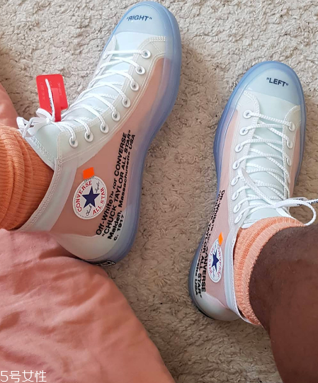 converse匡威聯(lián)名off white多少錢？