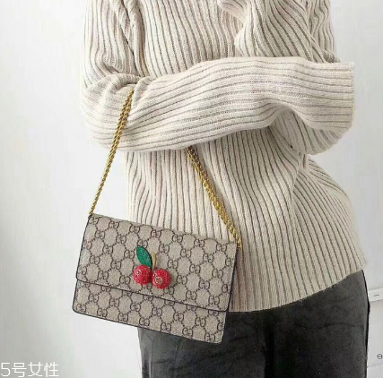 gucci櫻桃包尺寸多大？gucci櫻桃鏈條包尺寸