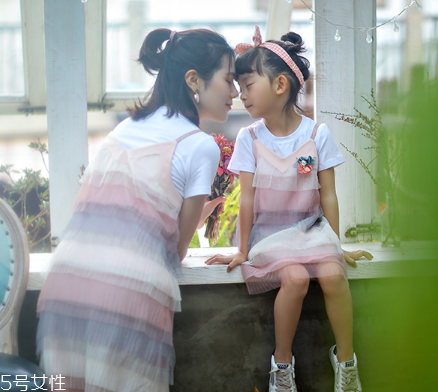 夏天母女裝怎么搭配？夏季母女裝搭配圖片