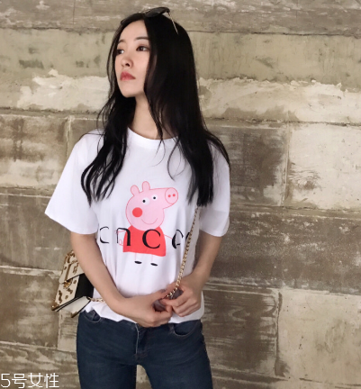gucci小豬佩奇短袖是真的嗎？gucci小豬佩奇t恤真假