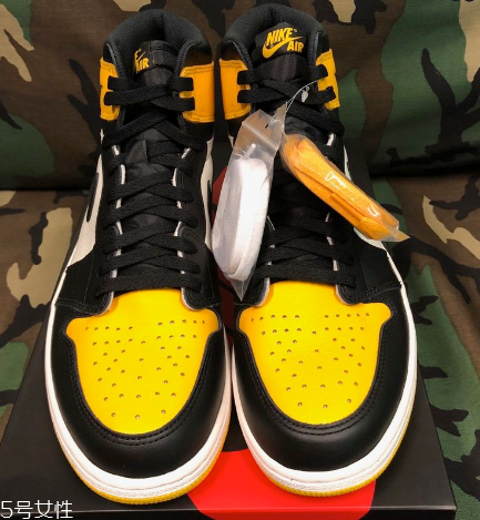 aj1黑黃腳趾會發(fā)售嗎？aj1黑黃腳趾實物曝光