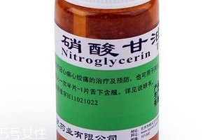 硝酸甘油能降心率嗎？心率高吃硝酸甘油可以嗎？