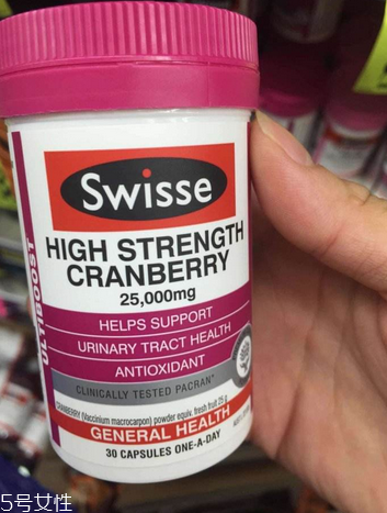 蔓越莓膠囊有雌激素嗎？
