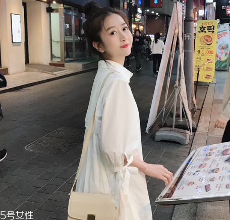 襯衫裙怎么穿好看？襯衫裙穿搭圖片